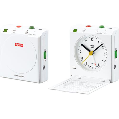 Supreme Supreme Braun Travel Alarm Clock for spring summer 15 season