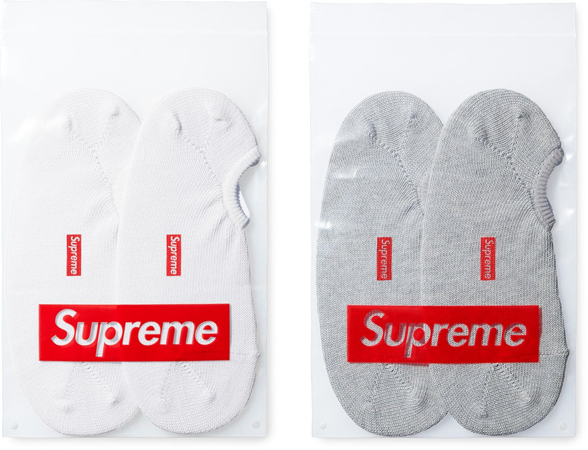 No Show Sock (2 Pack) - spring summer 2015 - Supreme