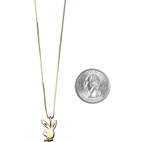 Details on Supreme Playboy Gold Pendant from spring summer
                                            2015