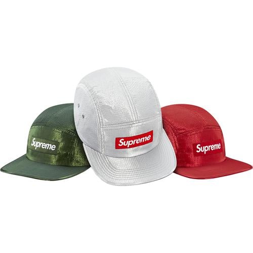 Details on Iridescent Ripstop Camp Cap from spring summer
                                            2015