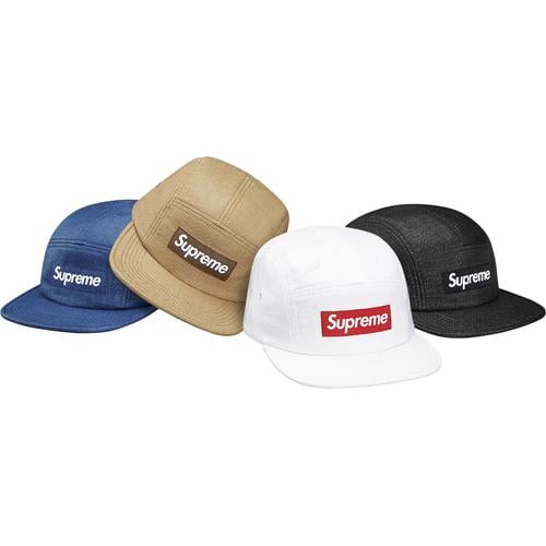 Supreme Rafia Basketweave Camp Cap for spring summer 15 season