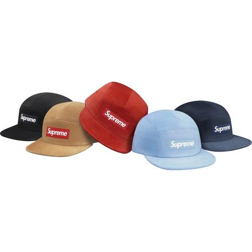 Supreme Suede Camp Cap for spring summer 15 season