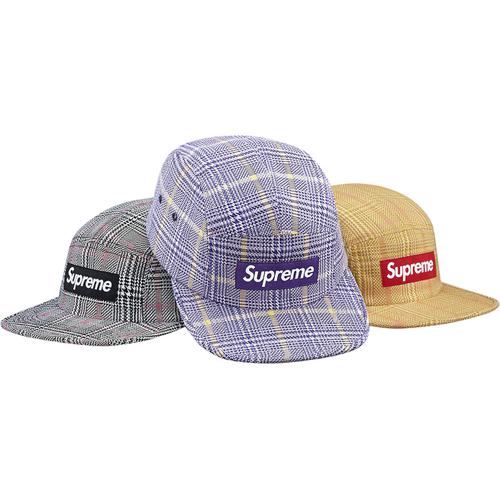 Supreme Mod Plaid Camp Cap for spring summer 15 season