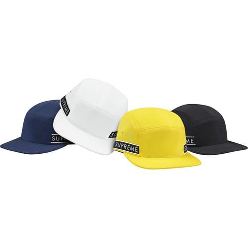 Supreme Side Tape Camp Cap for spring summer 15 season