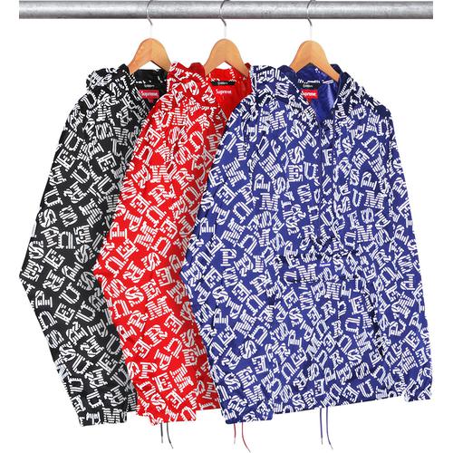 Supreme Reflective Pullover Windbreaker for spring summer 15 season