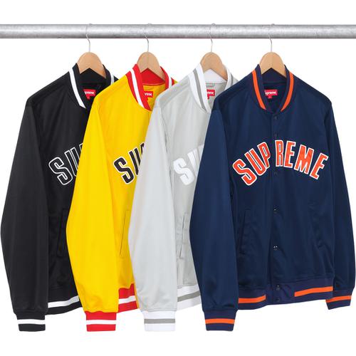 Supreme Mesh Varsity Jacket for spring summer 15 season