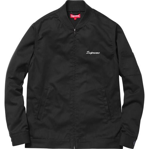 Details on Supreme White Castle Work Jacket None from spring summer
                                                    2015