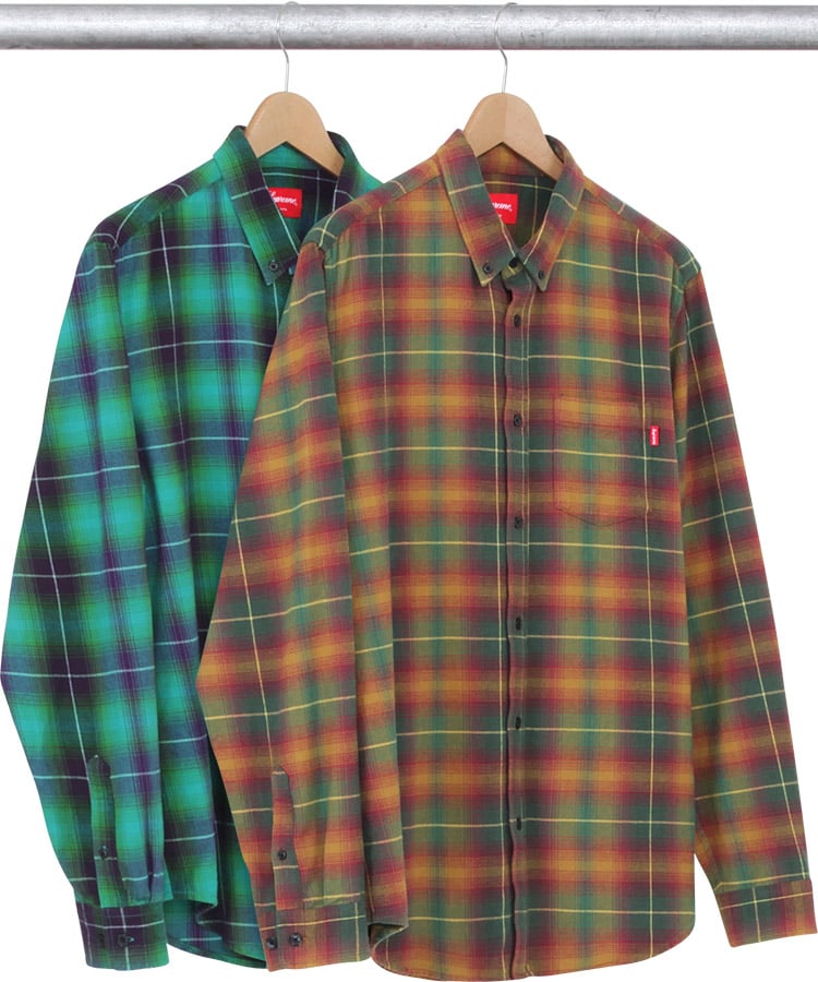 Shadow Plaid Flannel Shirt - spring summer 2015 - Supreme