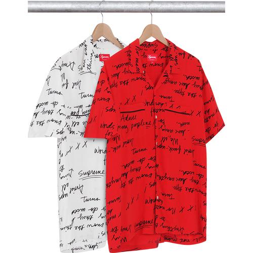 Supreme Burroughs Shirt for spring summer 15 season