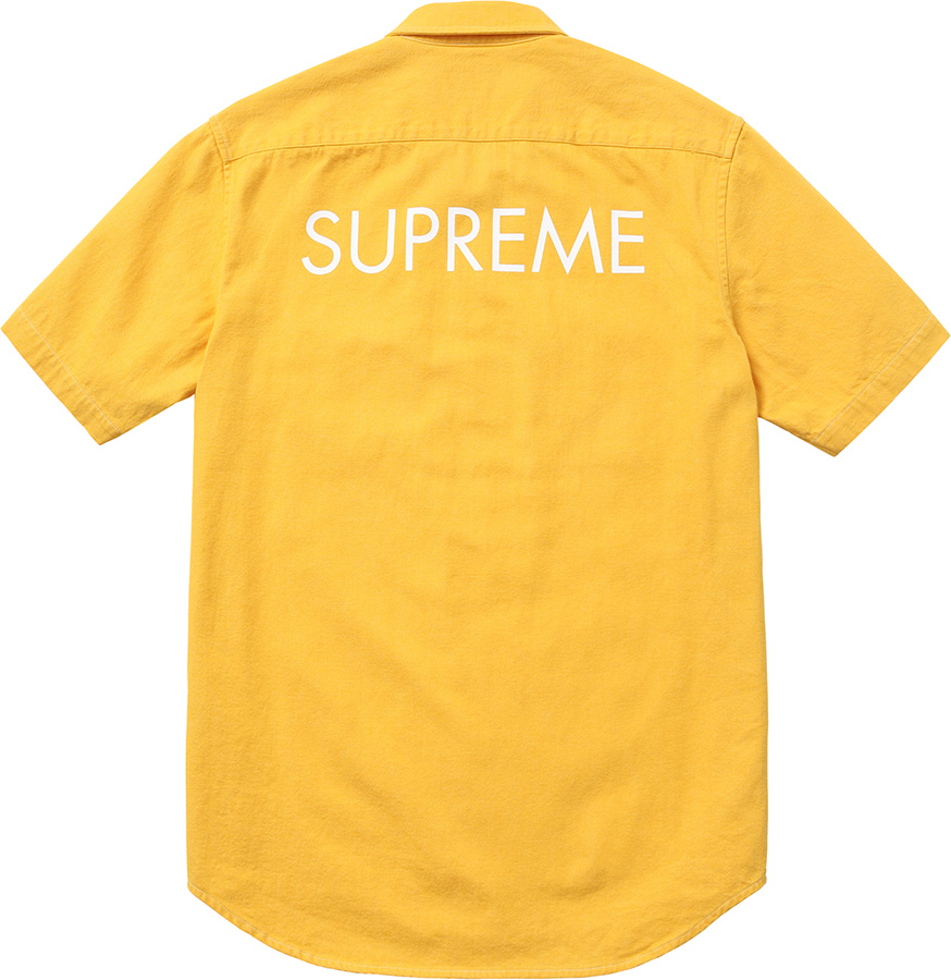 Classic Logo Denim Shirt - Supreme Community