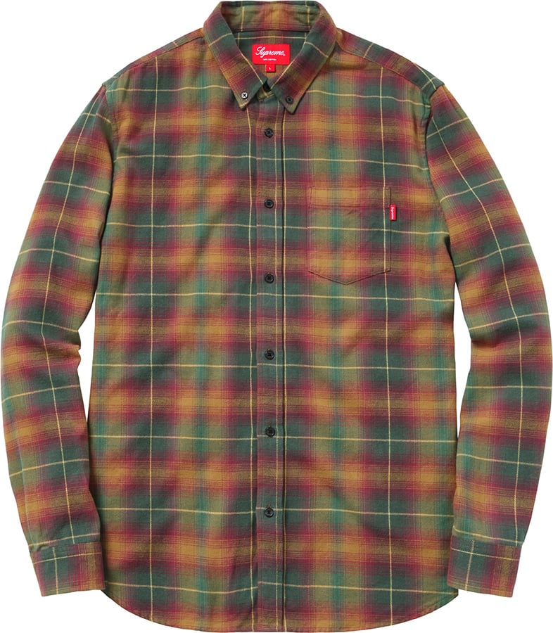 Shadow Plaid Flannel Shirt - spring summer 2015 - Supreme