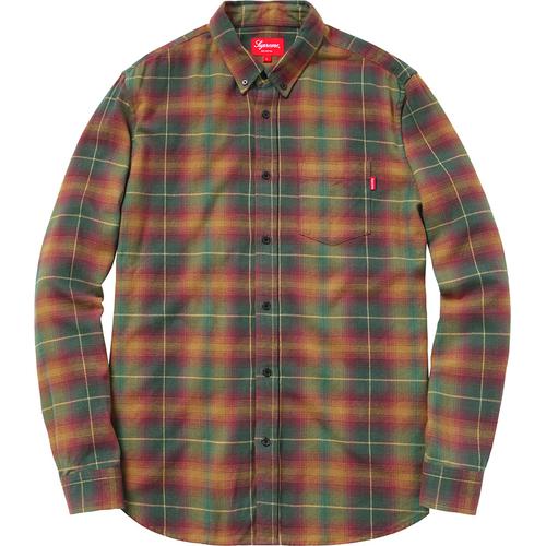 Details on Shadow Plaid Flannel Shirt None from spring summer 2015