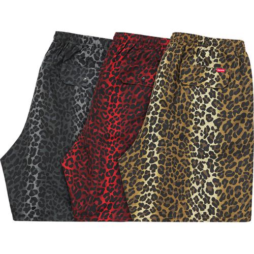 Supreme Leopard Water Short for spring summer 15 season