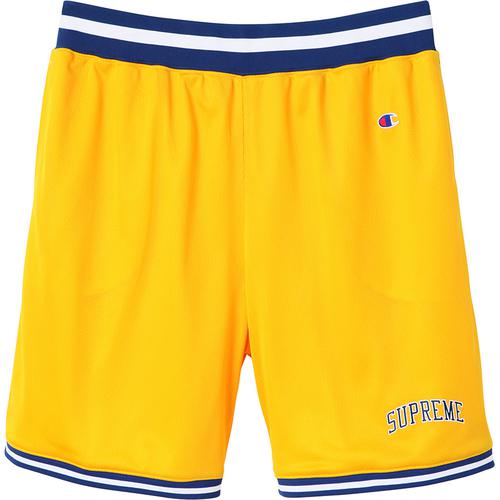 Details on Supreme Champion Basketball Short None from spring summer 2015