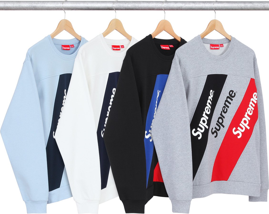 Athletic Split Crewneck - spring summer 2015 - Supreme