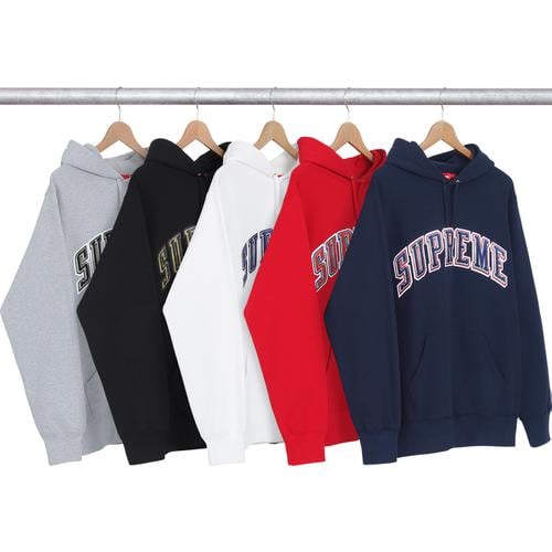 Supreme Chrome Arc Hooded Sweatshirt for spring summer 15 season