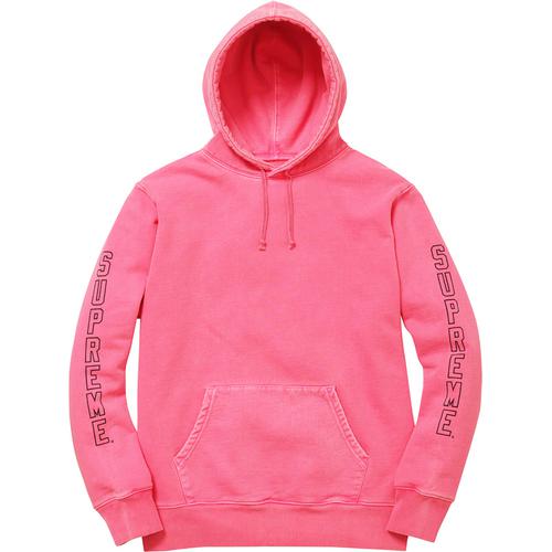 Details on Over Dyed Hooded Sweatshirt None from spring summer
                                                    2015