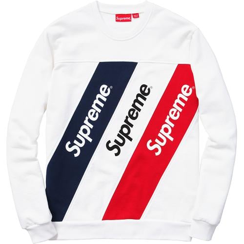 Athletic Split Crewneck - spring summer 2015 - Supreme