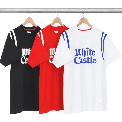 Supreme Supreme White Castle Football Top for spring summer 15 season