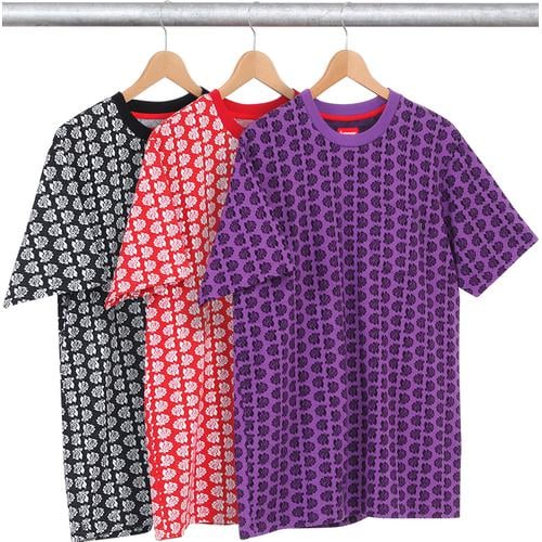 Supreme Jacquard Rose Pocket Tee for spring summer 15 season