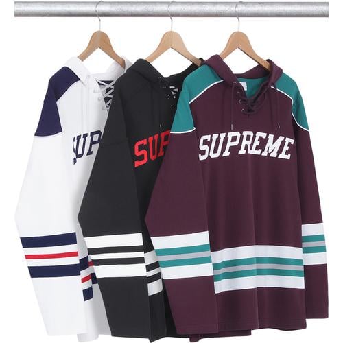 Supreme Hooded Hockey Top for spring summer 15 season