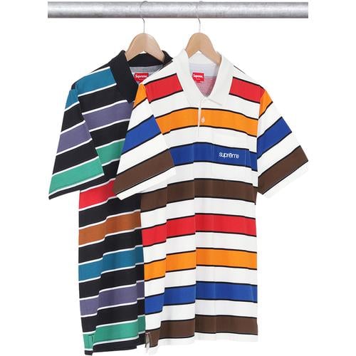 Supreme Classic Stripe Polo for spring summer 15 season