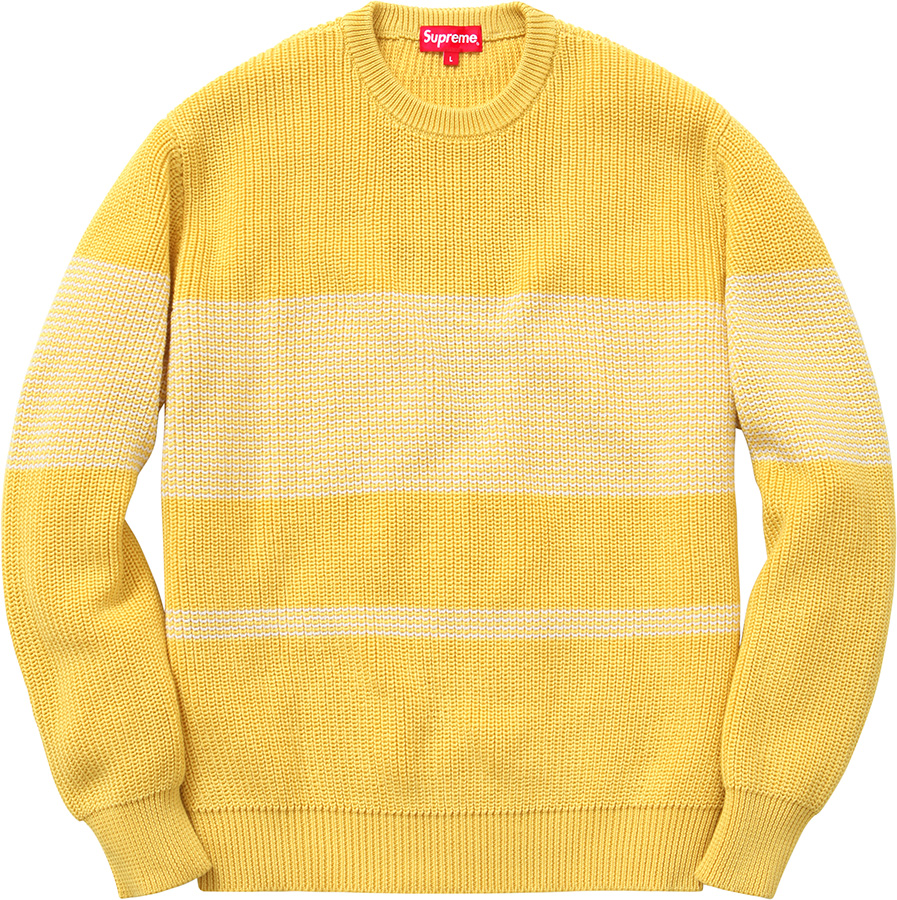 Tonal Stripe Crewneck Sweater - spring summer 2015 - Supreme Tonal Stripe Crewneck Sweater - spring summer 2015 - Supreme
