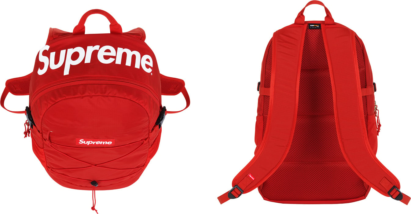 Supreme 210 Denier Cordura Backpack Red