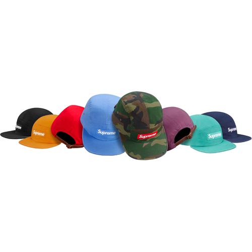 Supreme Washed Chino Twill Camp Cap for spring summer 16 season