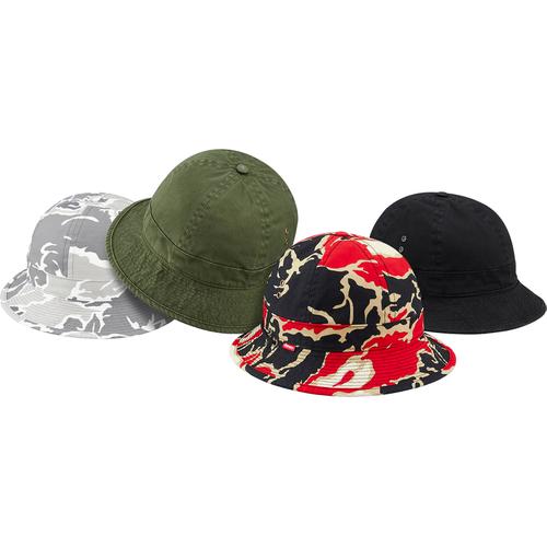 Supreme Tiger Camo Bell Hat for spring summer 16 season