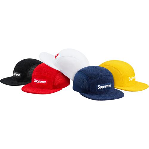 Supreme Terry Mesh Side Panel Camp Cap for spring summer 16 season