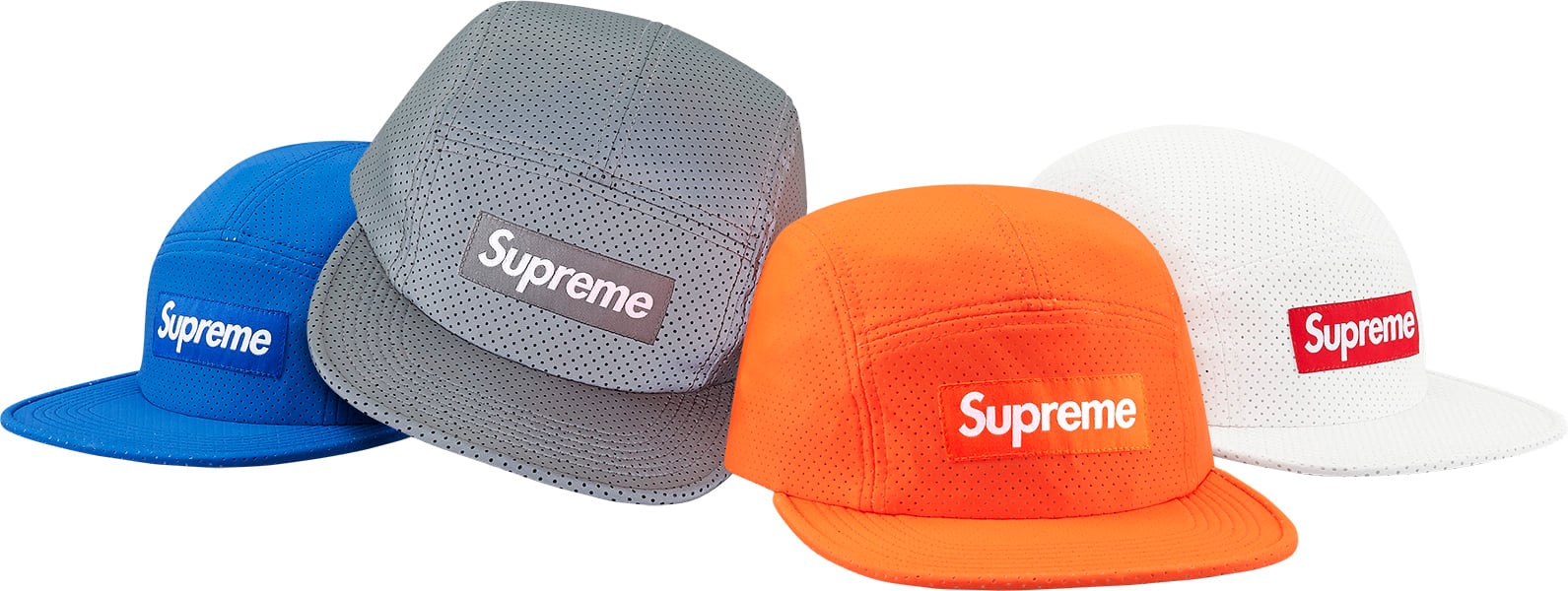 Perforated Reflective Camp Cap - spring summer 2016 - Supreme