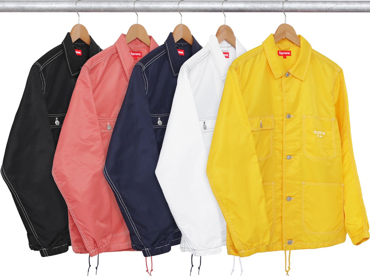 Nylon Chore Coat - spring summer 2016 - Supreme