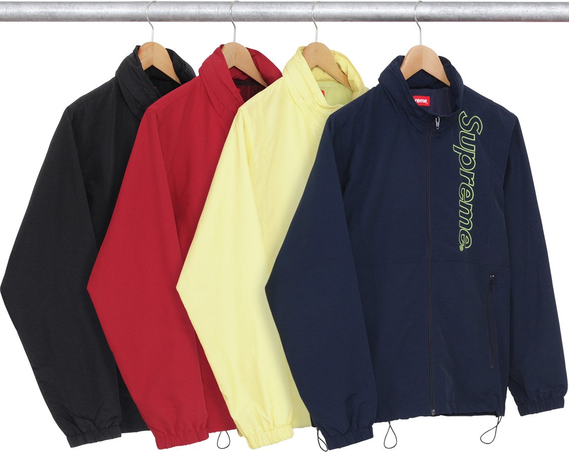 supreme nylon windbreaker