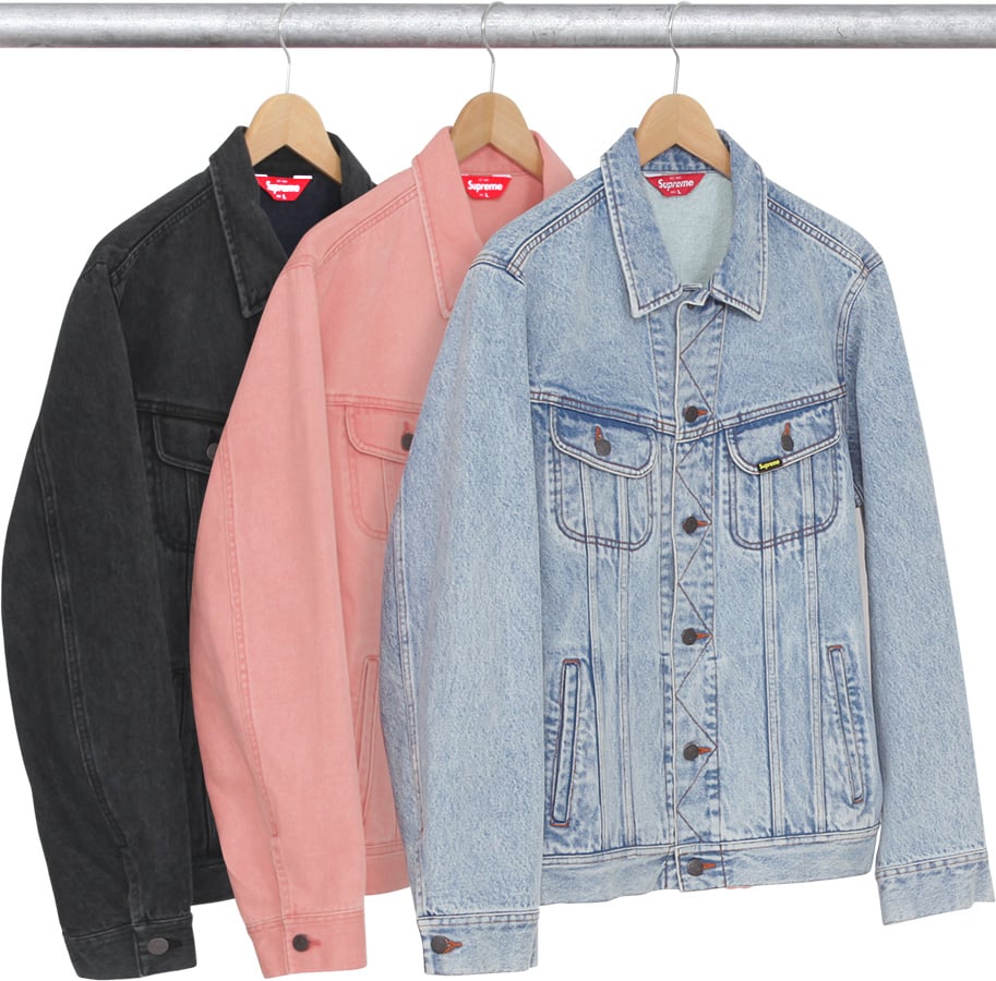 supreme jacket denim