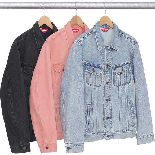 Supreme Denim Trucker Jacket for spring summer 16 season