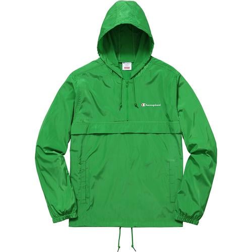 Details on Supreme Champion Half Zip Windbreaker None from spring summer
                                                    2016