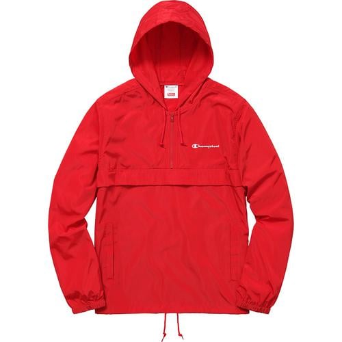 Details on Supreme Champion Half Zip Windbreaker None from spring summer
                                                    2016