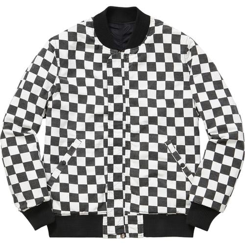 Supreme Reversible Checkered MA-1 (SS16)