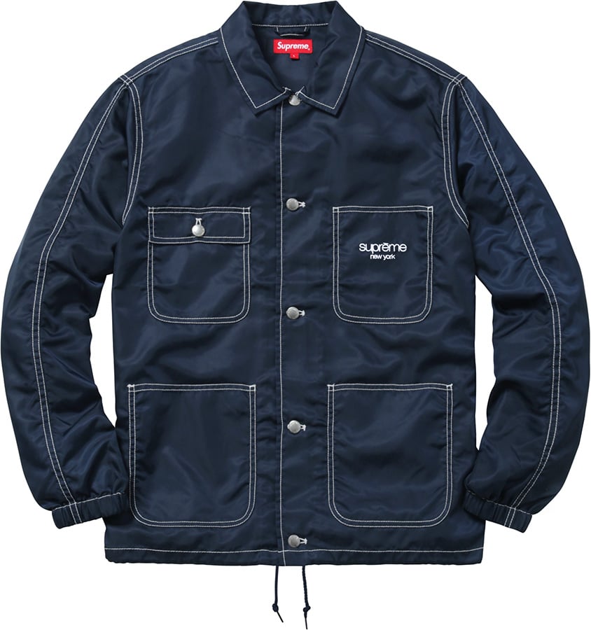 Nylon Chore Coat - spring summer 2016 - Supreme