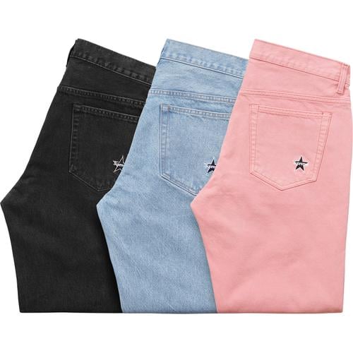 Supreme Washed Regular Jean for spring summer 16 season