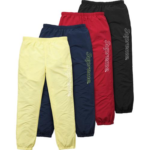 Supreme Warm Up Pant for spring summer 16 season