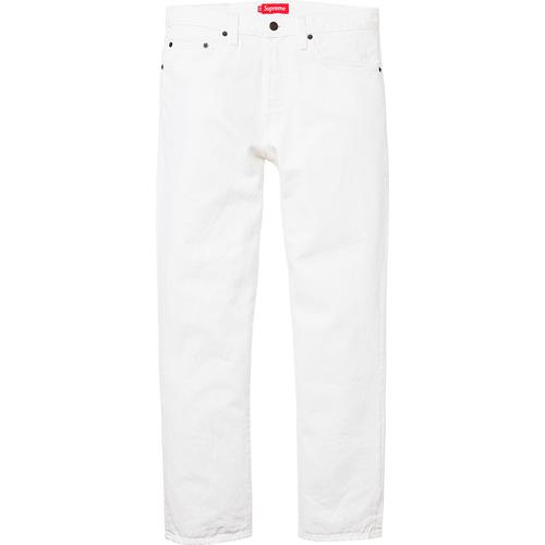 Details on White Slim Jean None from spring summer 2016