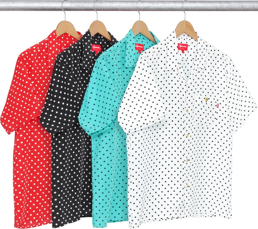 Polka Dot Silk Shirt - spring summer 2016 - Supreme