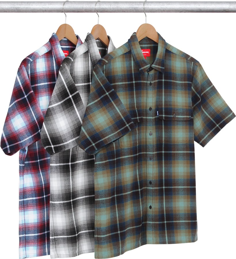 S S Plaid Flannel Shirt - spring summer 2016 - Supreme