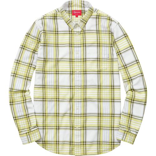 Details on Box Plaid Flannel Shirt None from spring summer
                                                    2016