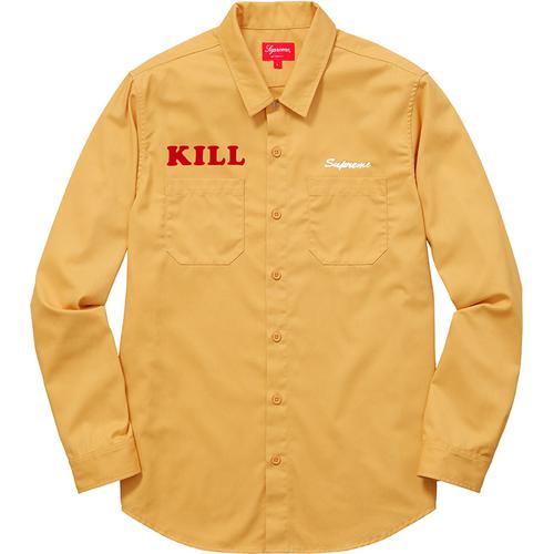 Details on Kill Work Shirt None from spring summer 2016