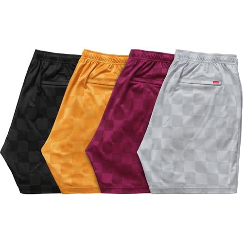 Supreme Checker Soccer Short for spring summer 16 season