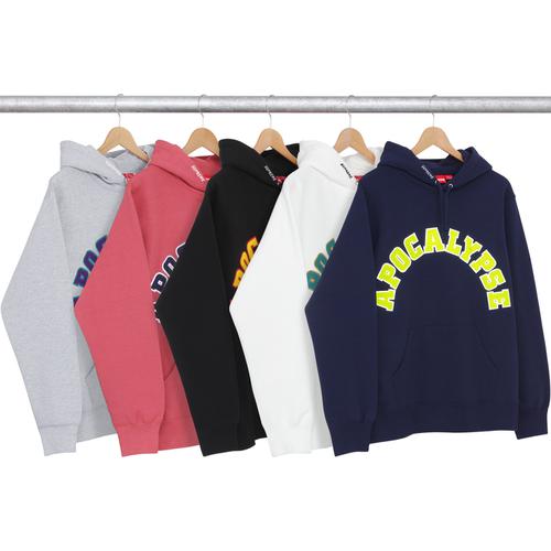 Supreme Apocalypse Hooded Sweatshirt for spring summer 16 season