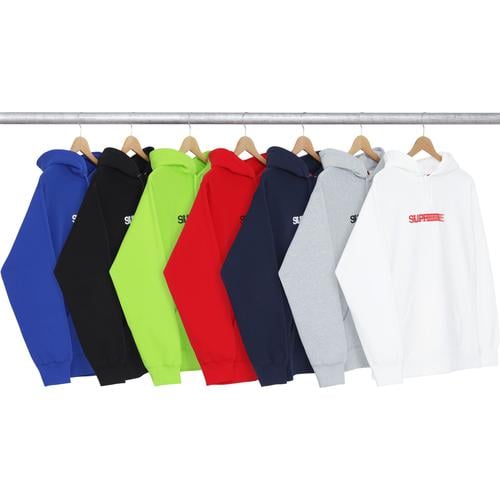 Supreme Motion Logo Hooded Sweatshirt for spring summer 16 season